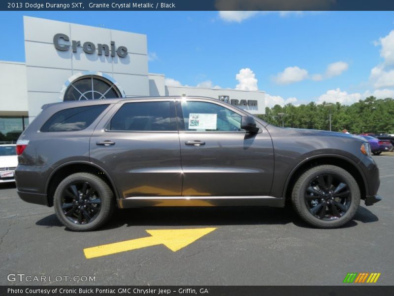 Granite Crystal Metallic / Black 2013 Dodge Durango SXT