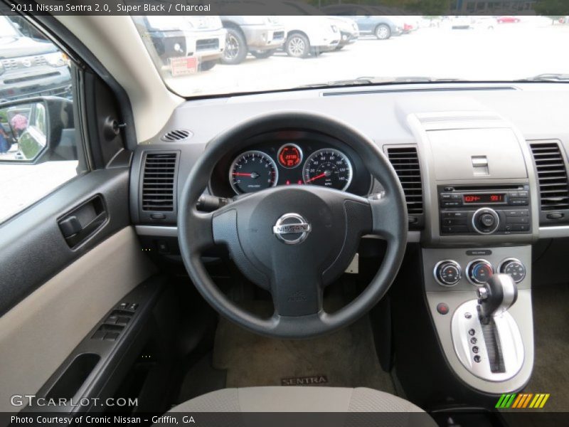 Super Black / Charcoal 2011 Nissan Sentra 2.0