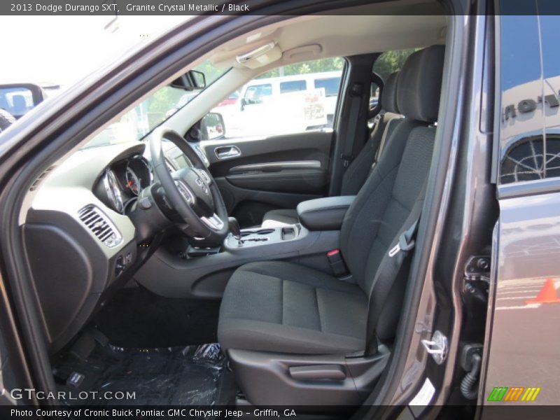 Granite Crystal Metallic / Black 2013 Dodge Durango SXT