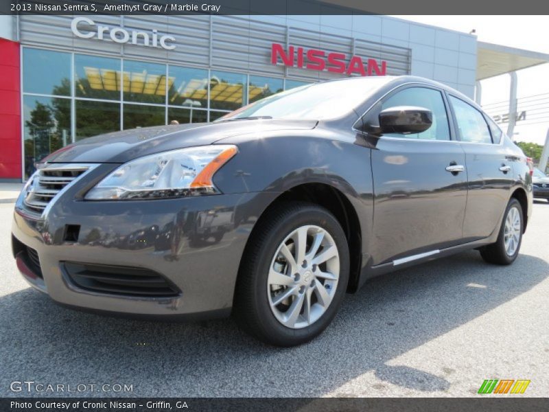 Amethyst Gray / Marble Gray 2013 Nissan Sentra S