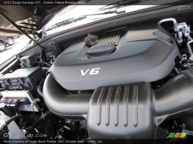 Granite Crystal Metallic / Black 2013 Dodge Durango SXT