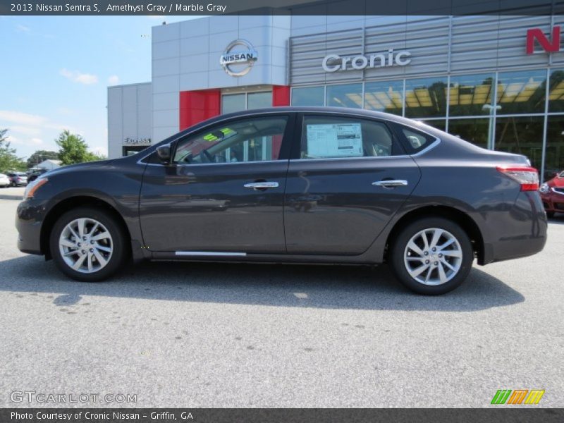 Amethyst Gray / Marble Gray 2013 Nissan Sentra S