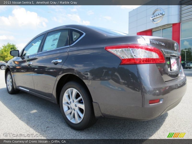 Amethyst Gray / Marble Gray 2013 Nissan Sentra S