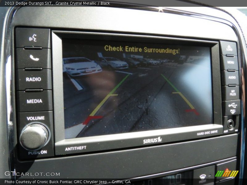 Granite Crystal Metallic / Black 2013 Dodge Durango SXT
