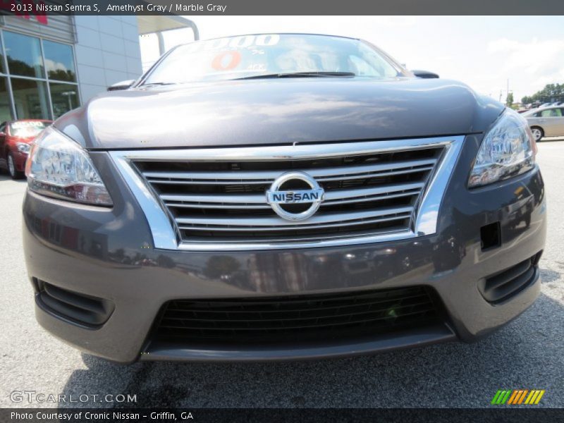 Amethyst Gray / Marble Gray 2013 Nissan Sentra S