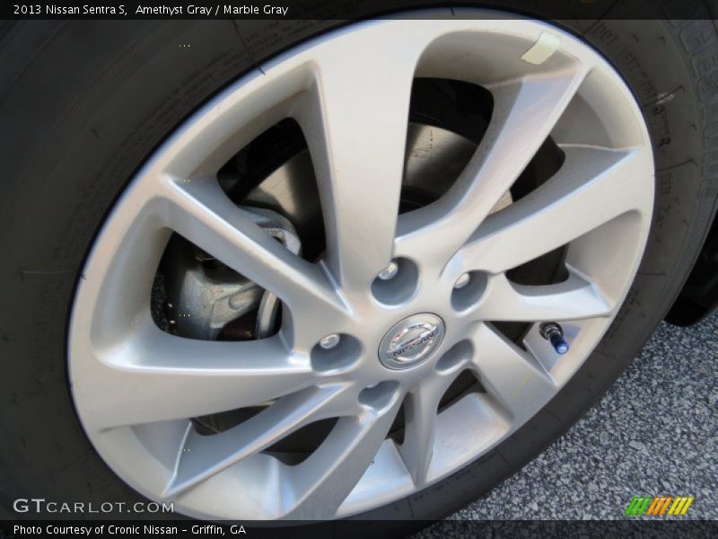 Amethyst Gray / Marble Gray 2013 Nissan Sentra S