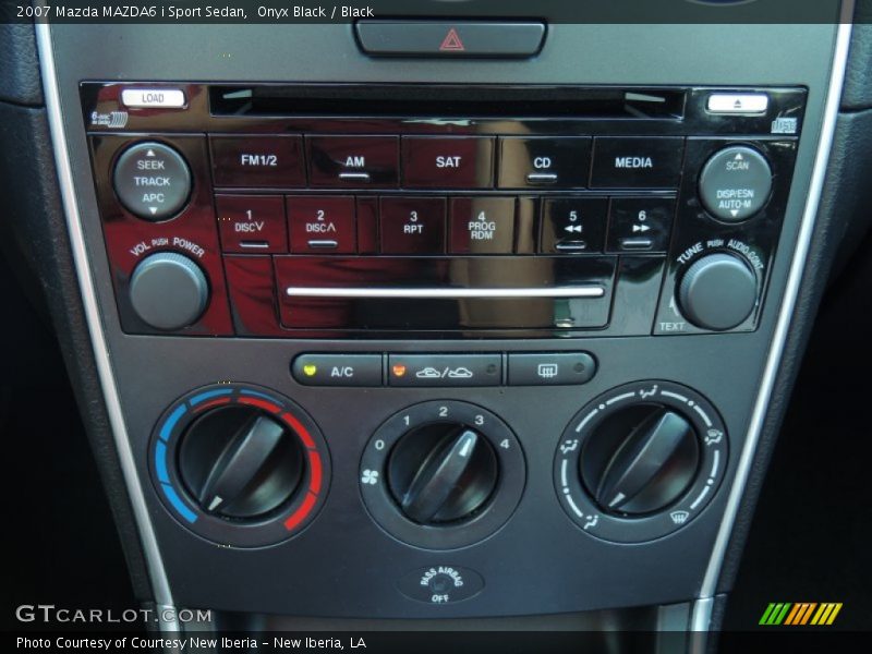 Onyx Black / Black 2007 Mazda MAZDA6 i Sport Sedan