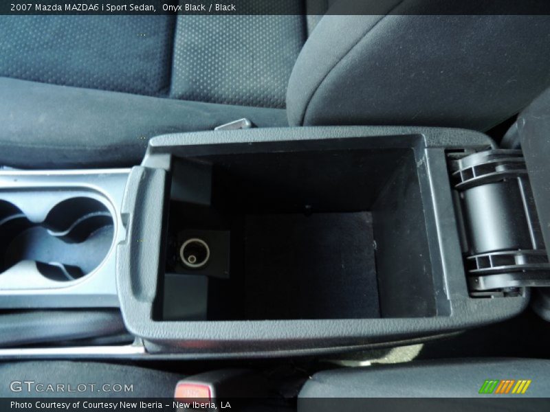 Onyx Black / Black 2007 Mazda MAZDA6 i Sport Sedan