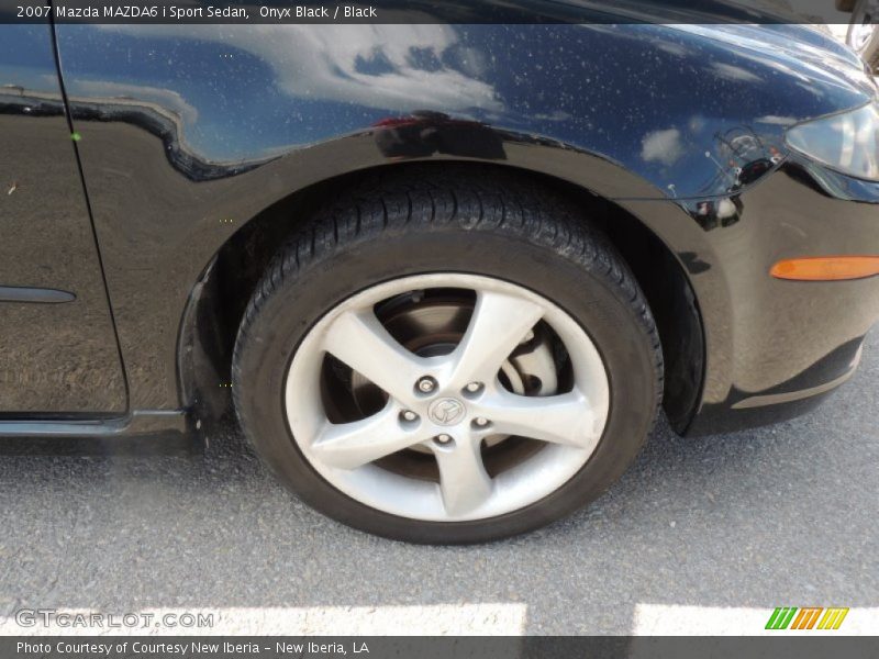 Onyx Black / Black 2007 Mazda MAZDA6 i Sport Sedan