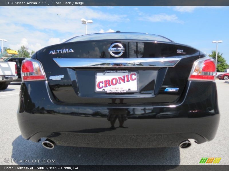 Super Black / Beige 2014 Nissan Altima 2.5 SL