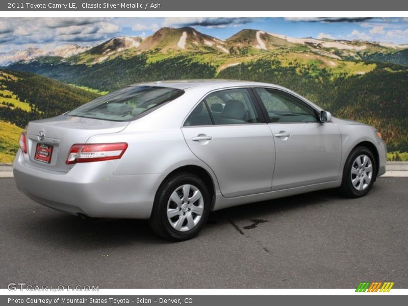 Classic Silver Metallic / Ash 2011 Toyota Camry LE