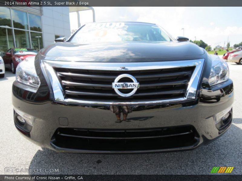 Super Black / Beige 2014 Nissan Altima 2.5 SL