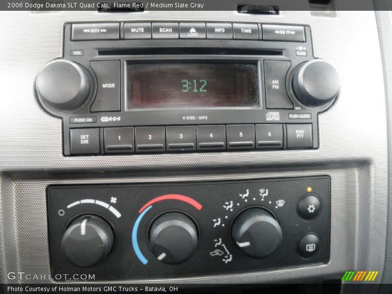 Flame Red / Medium Slate Gray 2006 Dodge Dakota SLT Quad Cab