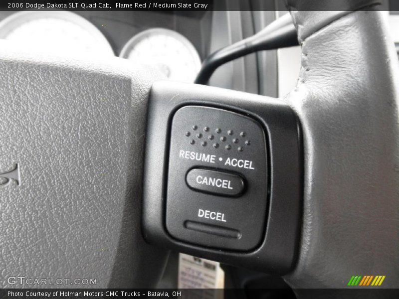 Flame Red / Medium Slate Gray 2006 Dodge Dakota SLT Quad Cab