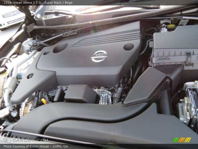 Super Black / Beige 2014 Nissan Altima 2.5 SL