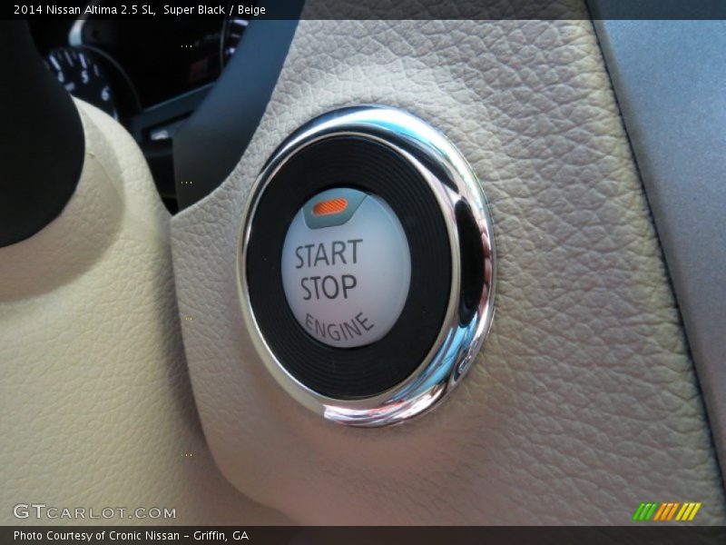 Super Black / Beige 2014 Nissan Altima 2.5 SL