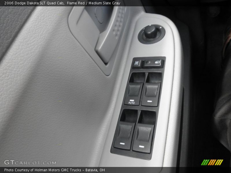 Flame Red / Medium Slate Gray 2006 Dodge Dakota SLT Quad Cab