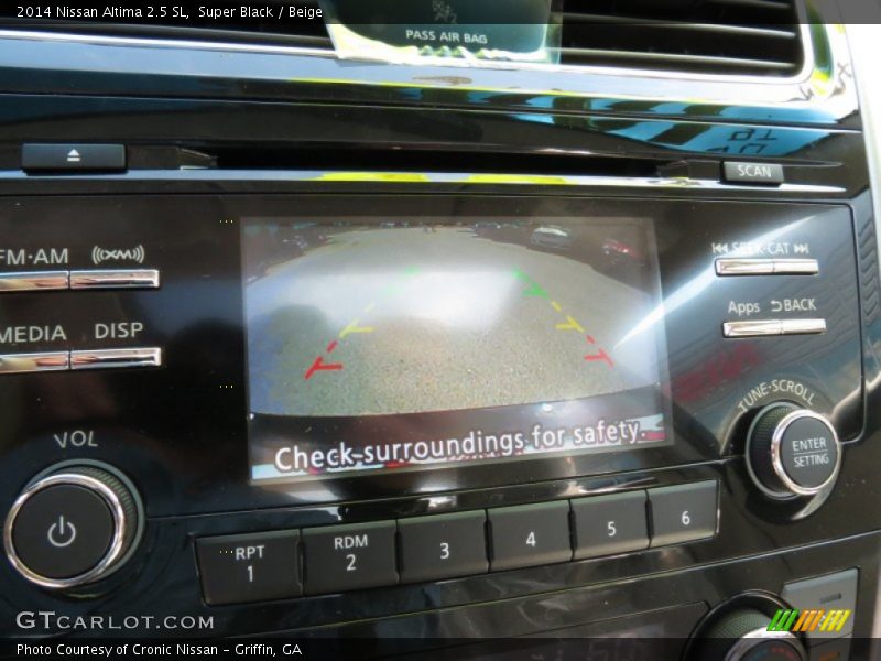 Super Black / Beige 2014 Nissan Altima 2.5 SL