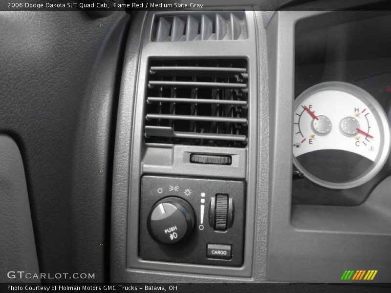 Flame Red / Medium Slate Gray 2006 Dodge Dakota SLT Quad Cab