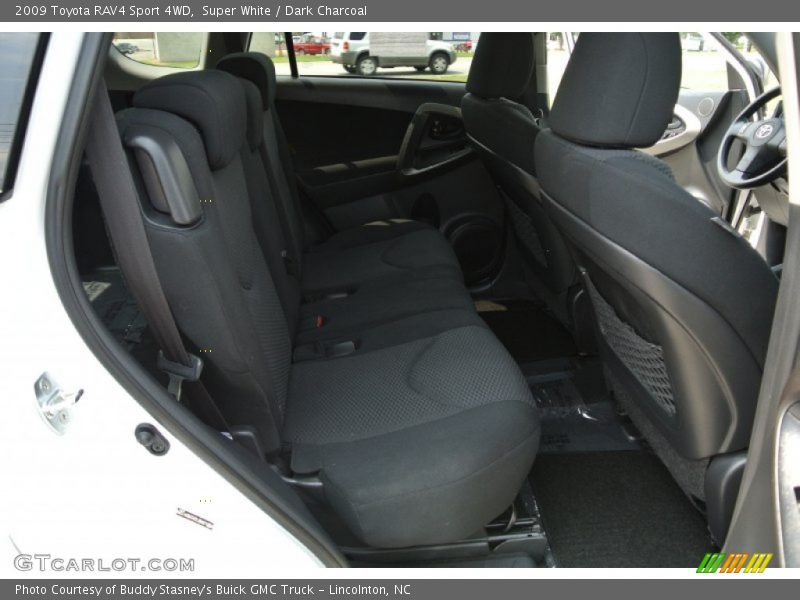 Super White / Dark Charcoal 2009 Toyota RAV4 Sport 4WD