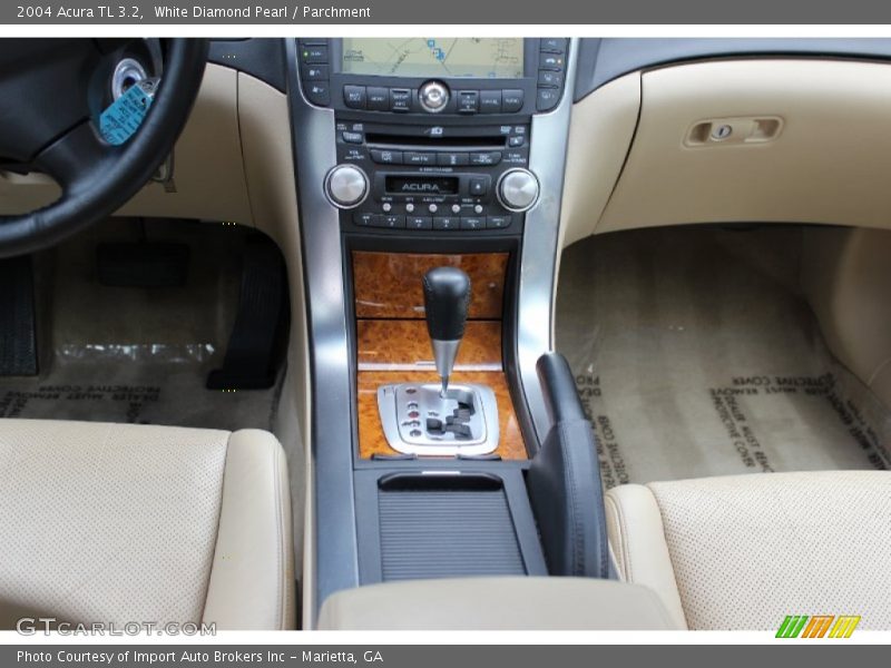 White Diamond Pearl / Parchment 2004 Acura TL 3.2