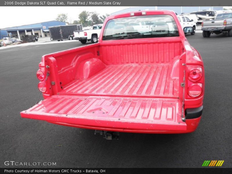 Flame Red / Medium Slate Gray 2006 Dodge Dakota SLT Quad Cab