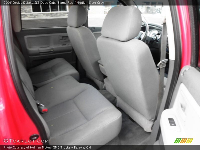 Flame Red / Medium Slate Gray 2006 Dodge Dakota SLT Quad Cab