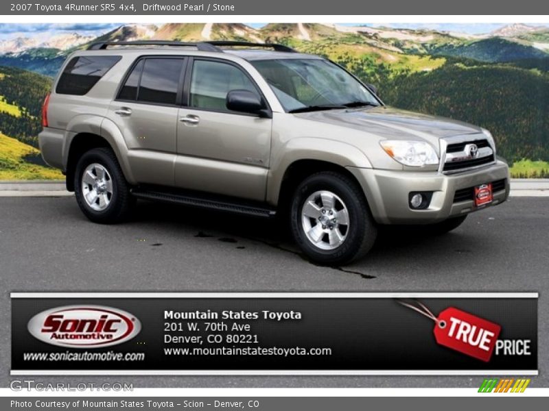 Driftwood Pearl / Stone 2007 Toyota 4Runner SR5 4x4