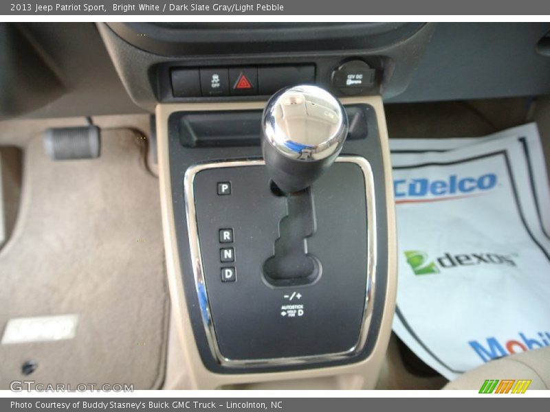  2013 Patriot Sport CVT II Automatic Shifter