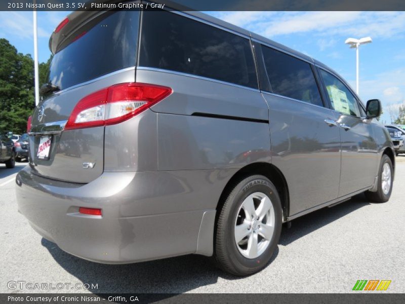 Platinum Graphite / Gray 2013 Nissan Quest 3.5 SV