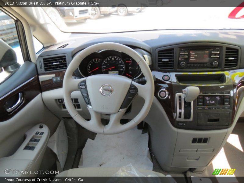 Platinum Graphite / Gray 2013 Nissan Quest 3.5 SV