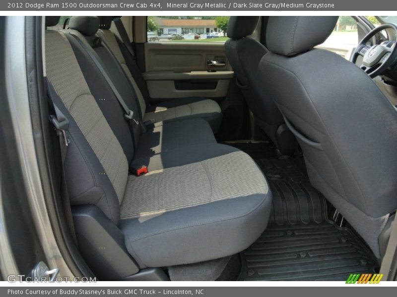 Mineral Gray Metallic / Dark Slate Gray/Medium Graystone 2012 Dodge Ram 1500 Outdoorsman Crew Cab 4x4