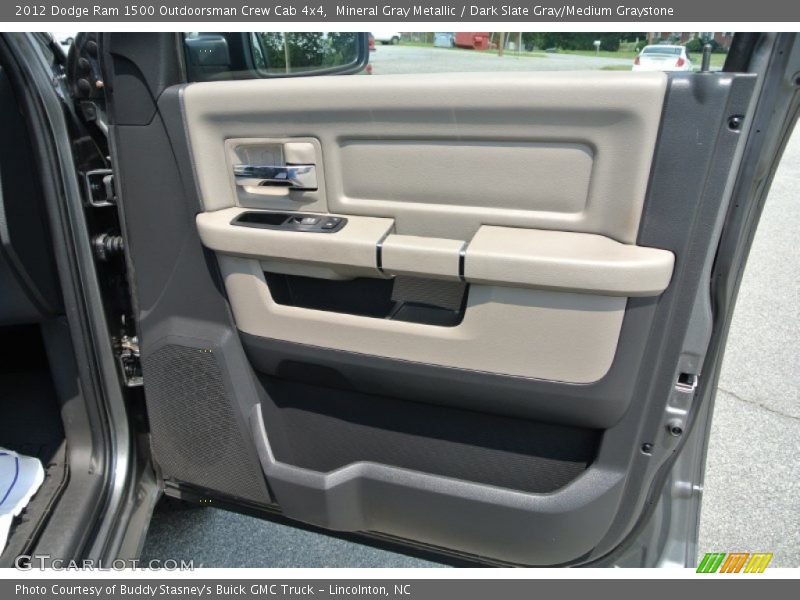 Mineral Gray Metallic / Dark Slate Gray/Medium Graystone 2012 Dodge Ram 1500 Outdoorsman Crew Cab 4x4