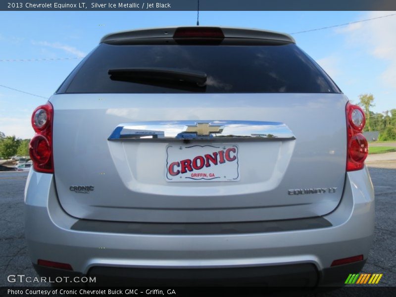 Silver Ice Metallic / Jet Black 2013 Chevrolet Equinox LT