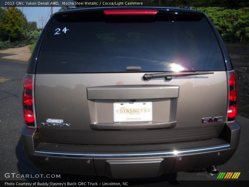 Mocha Steel Metallic / Cocoa/Light Cashmere 2013 GMC Yukon Denali AWD