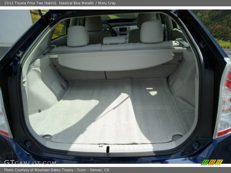 Nautical Blue Metallic / Misty Gray 2013 Toyota Prius Two Hybrid