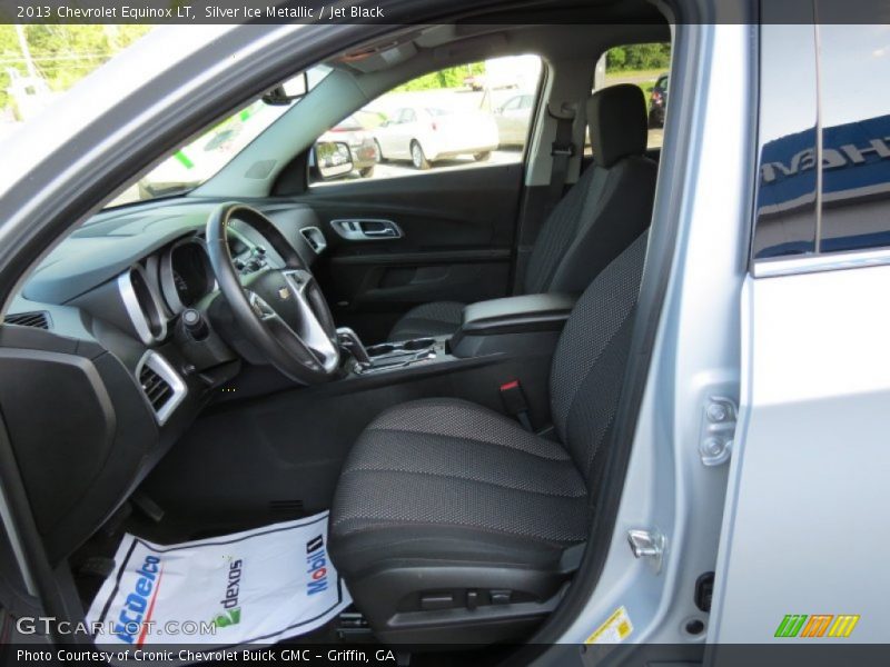 Silver Ice Metallic / Jet Black 2013 Chevrolet Equinox LT