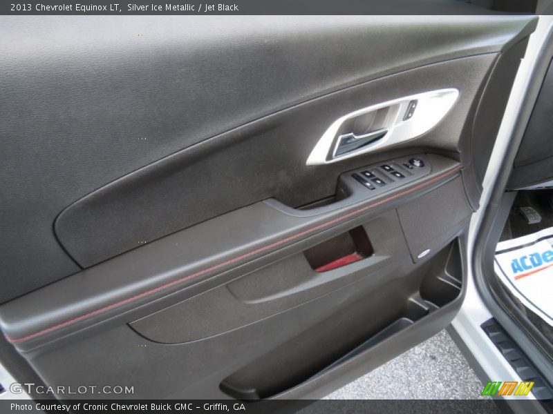 Silver Ice Metallic / Jet Black 2013 Chevrolet Equinox LT