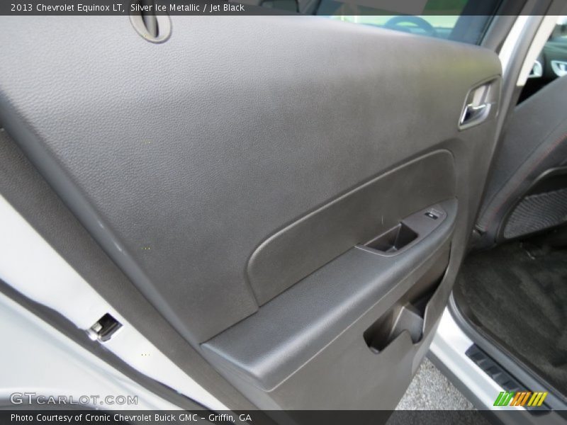 Silver Ice Metallic / Jet Black 2013 Chevrolet Equinox LT