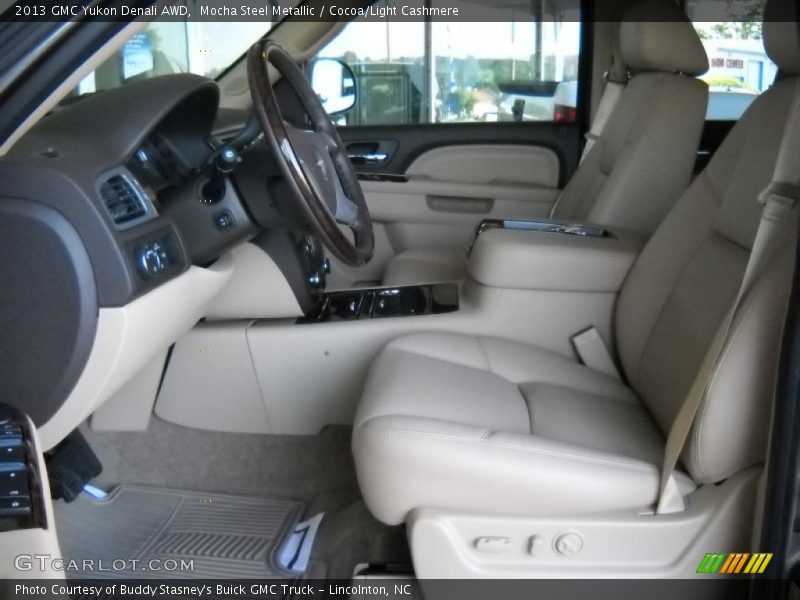 Mocha Steel Metallic / Cocoa/Light Cashmere 2013 GMC Yukon Denali AWD