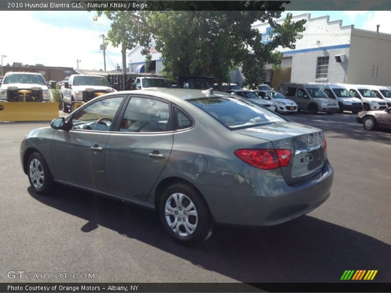 Natural Khaki / Beige 2010 Hyundai Elantra GLS