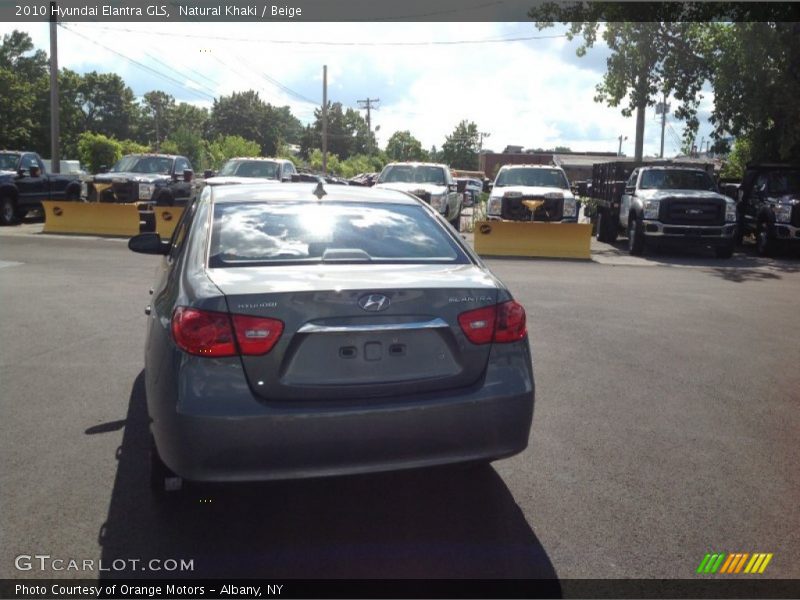 Natural Khaki / Beige 2010 Hyundai Elantra GLS