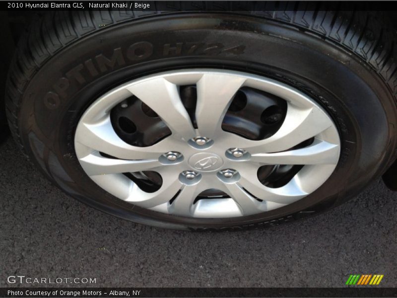 Natural Khaki / Beige 2010 Hyundai Elantra GLS