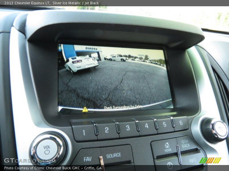 Silver Ice Metallic / Jet Black 2013 Chevrolet Equinox LT