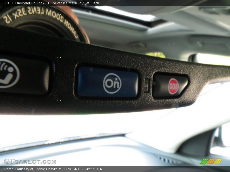Silver Ice Metallic / Jet Black 2013 Chevrolet Equinox LT