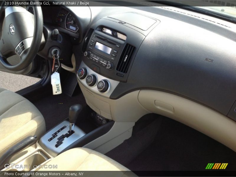 Natural Khaki / Beige 2010 Hyundai Elantra GLS