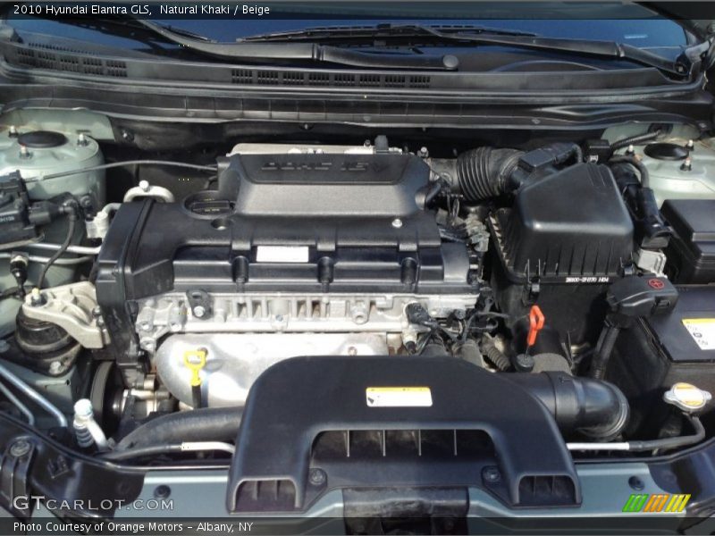 Natural Khaki / Beige 2010 Hyundai Elantra GLS