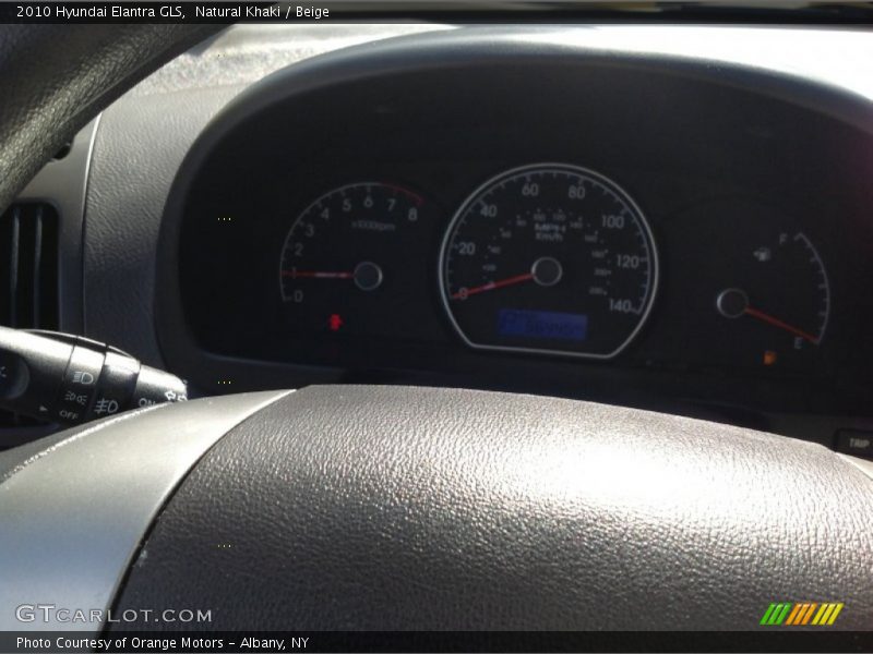 Natural Khaki / Beige 2010 Hyundai Elantra GLS