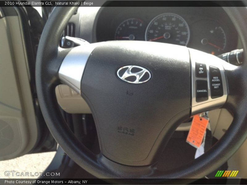 Natural Khaki / Beige 2010 Hyundai Elantra GLS