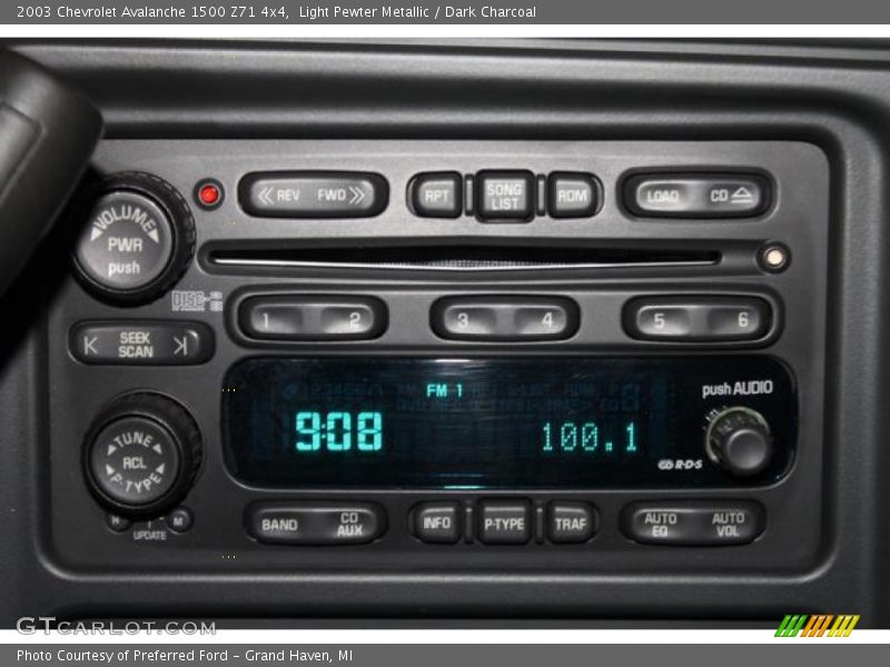 Light Pewter Metallic / Dark Charcoal 2003 Chevrolet Avalanche 1500 Z71 4x4